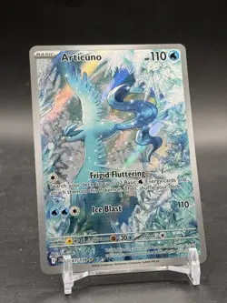 Pokemon TCG Articuno 161/159 NM-Mint Illustration Rare Pokemon Journey Together - Image 1
