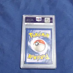 1999 Pokemon Lapras Fossil - Rare Holo PSA 8 NM-MT #10 - Image 2