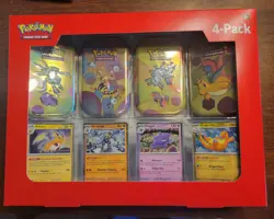 Pokemon TCG Scarlet and Violet 151 Mini Tins 4 Pack Lot of 2 boxes NIB New - Image 2