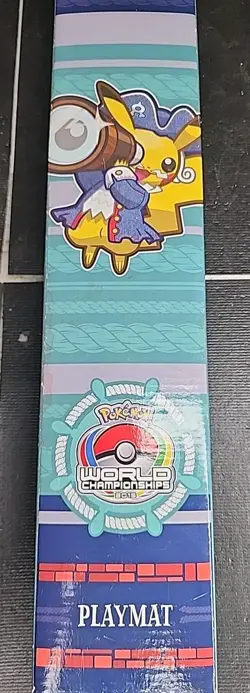 Pokemon 2015 World Championships Boston Pikachu Playmat with Box - Image 1