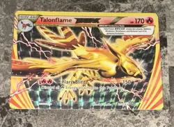 Talonflame BREAK Rare BREAK Holo XY - Steam Siege 21/114 LP Pokemon TCG - Image 1