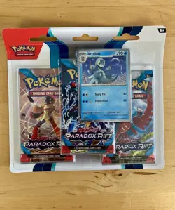 Pokemon TCG: Paradox Rift 3 Pack Blister - Arctibax - Scarlet And Violet - Image 2