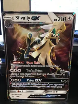 Silvally GX SM91 Jumbo Pokemon Black Star Promo - Image 1