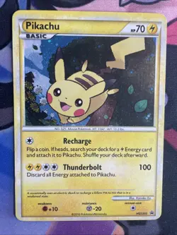 Pokemon Pikachu HGSS03 Promo Holo LP - Image 1