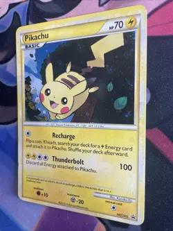 Pokemon Pikachu HGSS03 Promo Holo LP - Image 3