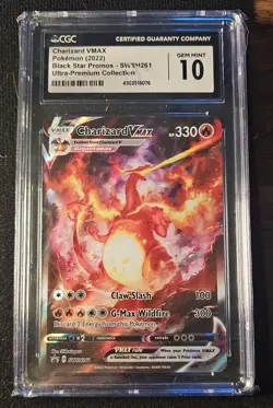 Pokemon Charizard VMAX SWSH261 Black Star Promo Sword & Shield CGC 10 Gem Mint - Image 1