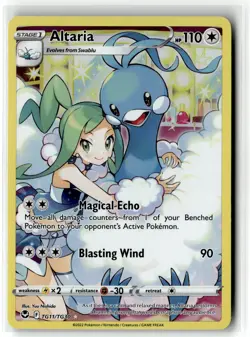 Altaria ? TG11/TG30 Holo Silver Tempest Trainer Gallery Pokemon NM/LP - Image 1