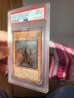 PSA 10 - YUGIOH - 2006 - EOJ-EN013 - HARPIE'S PET BABY DRAGON - ULTIMATE RARE - Image 3