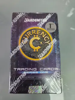 Cardsmiths Currency Trading Cards 1st Edition Unopened Display box of 2 Packs - Image 1