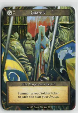 Sorcery Contested Realm Arthurian Legends Guards! x1 NM Elite - Image 1