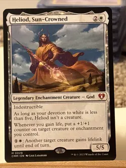 Heliod, Sun-Crowned Commander Masters Regular - Image 1