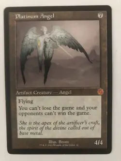 Platinum Angel MTG Conspiracy: The Brothers' War NM #41 - Image 1