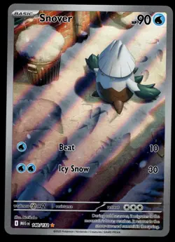 Snover 140/132 Mega Evolutions Pokemon TCG - NM - Image 1