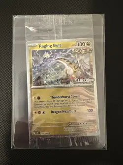 Raging Bolt Stellar Crown Bestbuy Promo Pokemon TCG Card STAMPED Sealed - Image 1