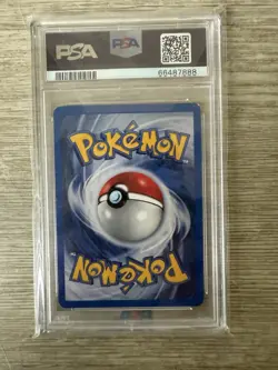 2000 POKEMON GYM CHALLENGE HOLO-1ST ED #14 ROCKET'S MEWTWO PSA 7 - Image 2