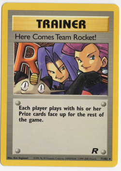 Here Comes Team Rocket 71/82 Team Rocket Set Pokemon Card - Image 1