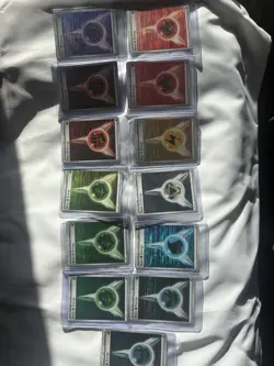 Lots Of 13 Modern Basic Energy Holo Pokemon Cards Nm Pack Fresh - Image 1