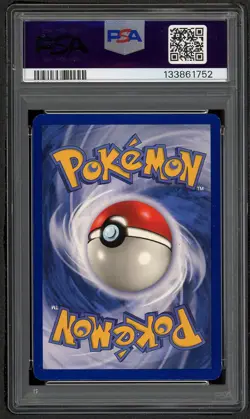 1999 POKEMON BASE SET UNLIMITED #13 POLIWRATH-HOLO PSA 8 NM MINT - Image 2