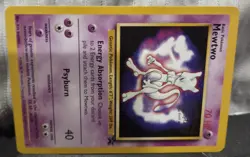 Mewtwo Black Star Promo #3 Pokemon the First Movie 1999 WoTC Mint Condition Card - Image 5
