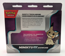 Pokemon TCG Mimikyu EX Showcase Box Sealed Promo Card and Booster Packs - Image 4