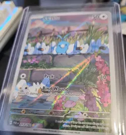 Swablu Illustration Rare Pokemon Card Paradox Rift 213/182 Nm/Mint Condition - Image 2