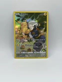 Pikachu Ultra Rare Trainer Gallery TG05/TG30 2022 Pokemon Lost Origin- NM - Image 1