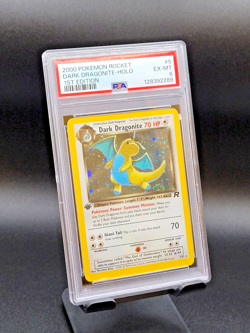 🪄 Dark Dragonite ~ 1st Edition Pokemon Holo Rare Team Rocket 5/82 - PSA 6 🪄 - Image 2