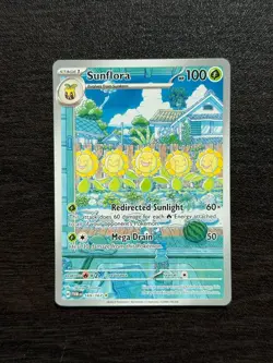 Pokemon TCG Sunflora 169/167 Illustration Rare Twilight Masquerade NM - Image 1