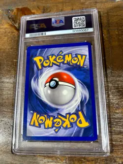 Pokemon 2000 Neo Genesis 1st Edition GIRAFARIG #58 PSA 8 RARE - Image 2