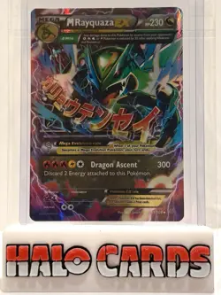 PACK FRESH 2015 Pokemon Mega Rayquaza EX Roaring Skies XY 61/108 Ultra Rare H - Image 1