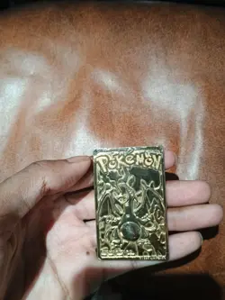 Vintage Pokemon 23K Gold Plated Charizard Trading Card 1999 BK Burger King - Image 1