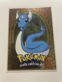 Topps E11 Dragonair Pokemon #148 Holofoil Blue Label Card - Image 1