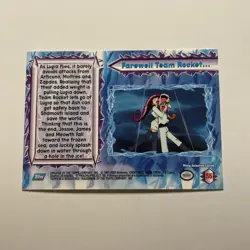 Topps Pokemon The Movie 2000 Farewell Team Rocket. #55 Blue Label Card - Image 2