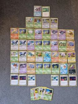 Diamond & Pearl Pokemon Card Bundle x 55 Holo Rare Common Uncommon Trainer TCG - Image 1