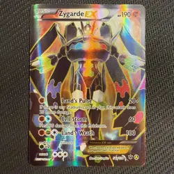 Zygarde Ex 54a/124 Alternate Art Promo Pokemon TCG LP - Image 1