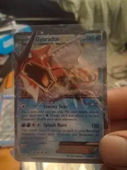 Pokemon TCG XY Breakpoint Gyarados EX Ultra Rare Holo Card 26/122 - Image 1
