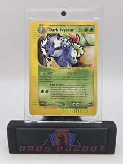 Dark Ivysaur Winner Stamp #6 Pokemon Best Of Game Pokemon Card TCG LP - Image 1