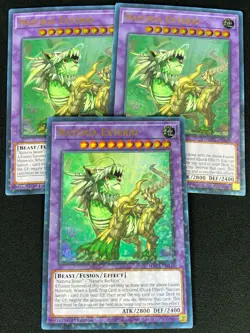 YUGIOH NATURIA EXTERIO HAC1-EN119 1ST ULTRA X3 (NM) - Image 1