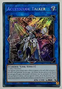 Accesscode Talker RA02-EN044 (NM) Secret Rare 1st Edition YuGiOh! TCG - Image 1