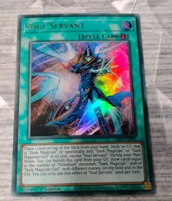 YU-GI-OH! Soul Servant - LED6-EN003 - Ultra Rare - Unlimited Edition Near Mint - Image 1