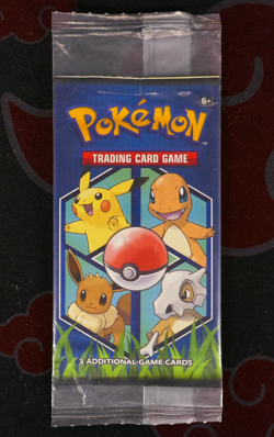 SEALED Pokemon (2019) GENERAL MILLS Sun and Moon MINI PACK 3-Card Let's Go Kanto - Image 1