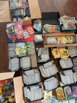 Massive Pokemon Collection, 12,000+ Bulk Card Lot, Tins, Coins, Toys Etc - Image 4