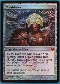 Mindslaver FOIL Scars of Mirrodin NM Mythic Rare MTG CARD (ID# 455175) ABUGames - Image 1