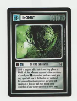 Star Trek Customizable Card Game CCG Enhanced First Contact AUSWAHL - Image 3
