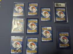 Pokemon Card Lot Of 10 Special Illustration Rare, Mew, Charizard, Mewtwo 1st - Image 4