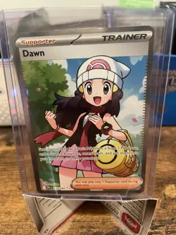 Dawn 118/094 Ultra Rare Full Art NM Pokemon Card PFL Phantasmal Flames - Image 1