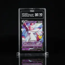 Dark Sylveon V SWSH134 SWSH: Sword & Shield Promo Cards Holo TAG 10 GEM MINT - Image 1