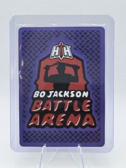 Saving Bullets 2025 Bo Jackson Battle Arena Alpha Update Play Card SSP #PL-6 - Image 2
