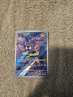 Pokemon TCG Gastly Illustration Rare IR Holo Card 177/162 Temporal - VERY CLEAN - Image 1