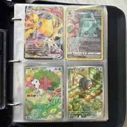 Pokemon Binder Collection Of 100+ Vintage And Modern Cards + Vintage Slab - Image 3